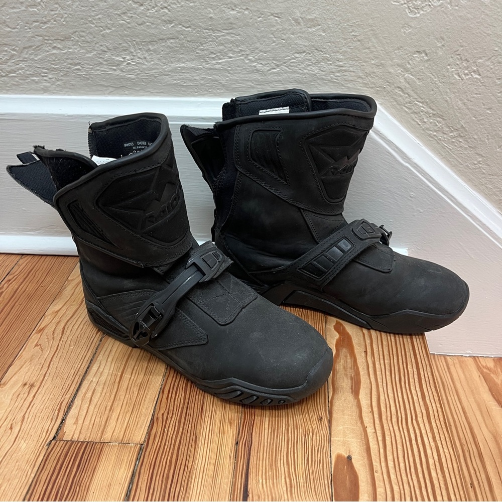 Icon waterproof motorcycle boots